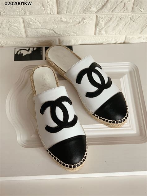 chanel espadrilles slippers